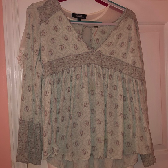 Free people long sleeve shirt - Picture 1 of 2